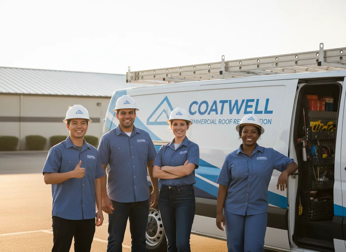 Commercial roof coating company in Powderhorn, CO